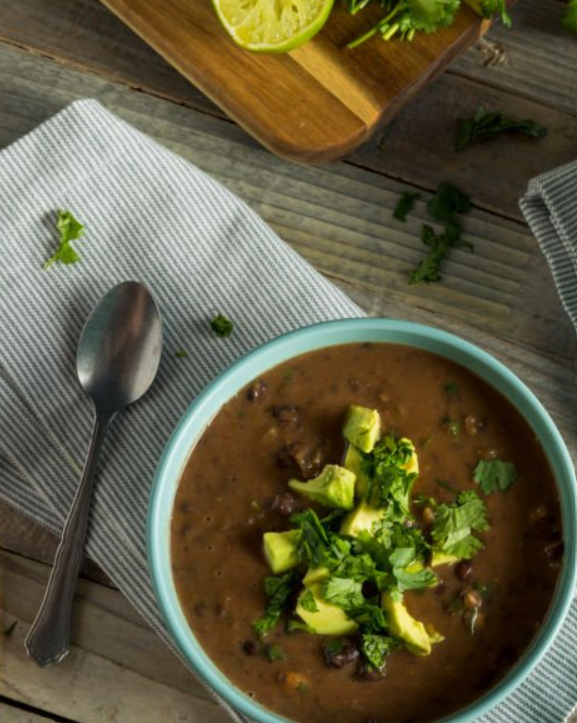 Bad Ass Black Bean Soup